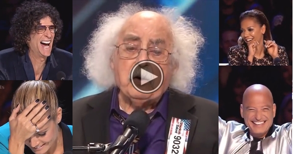 This Naughty Original Song By 84 Year Old Man’s Took The Judges By Surprise.