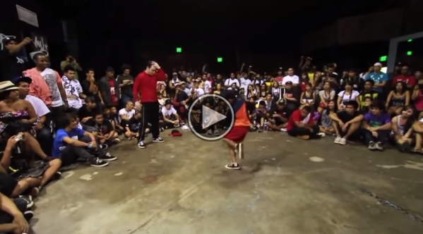 This Kid Battles A World Class Dancer
