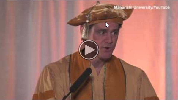 In 60 Seconds A Serious Jim Carey Nails Life Right On The Head.