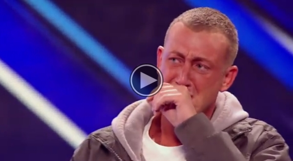 He Was Shaking And Crying With Fear, But Went On And Blew Everyone Away.