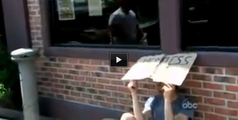 This Homeless Man Wanted A Meal. How Some People Treated Him will TOTALLY Disgust you.