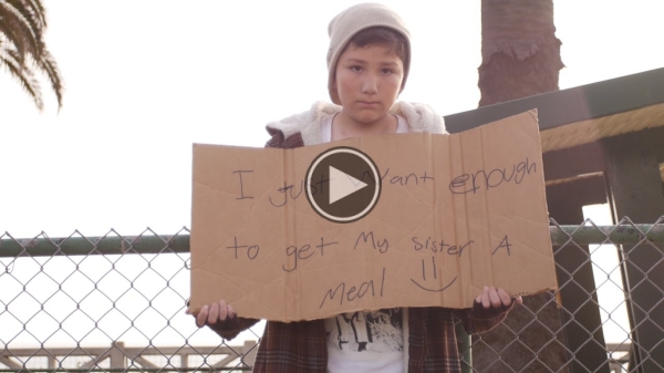 This Homeless Boy Just Wanted Money To Feed His Sister. What Happens Next Is Truly Amazing