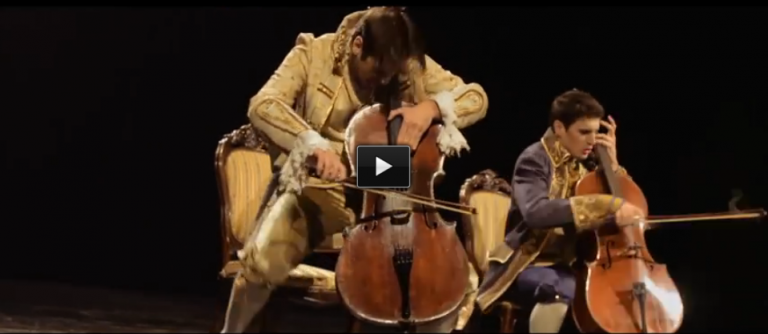 2 Cellos and 2 Guys And Some Kick @ss Ac/Dc That Rocks The House!