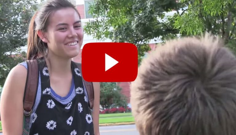 He Told These Girls He Was Taking A Poll, But What Happens Next Just Made Their Day