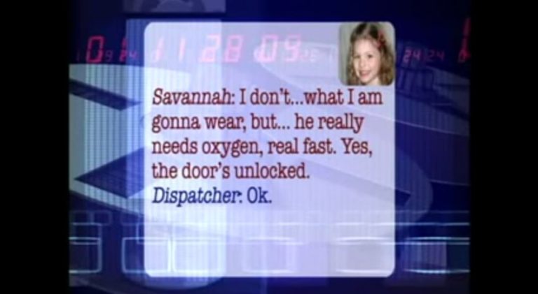 This 5-Year-Old Calls 911 For Her Dad, But Is Concerned She’s Still In Her ‘Jammies’