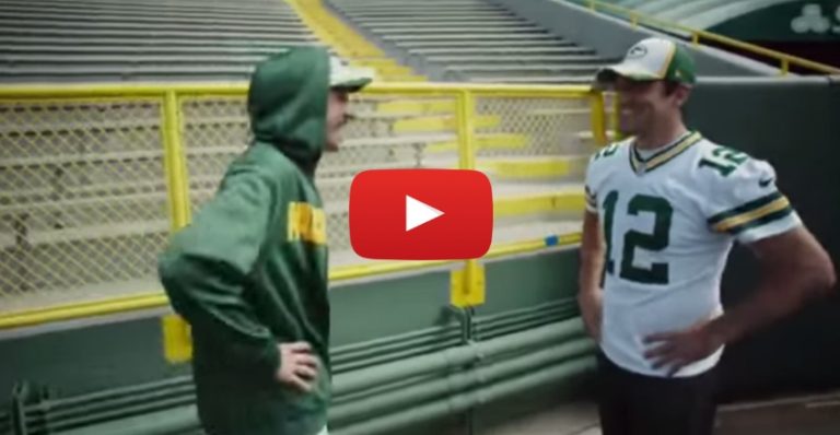 This Guy Looks Like Green Bay QB Aaron Rodgers And What He Just Did Is Amazing