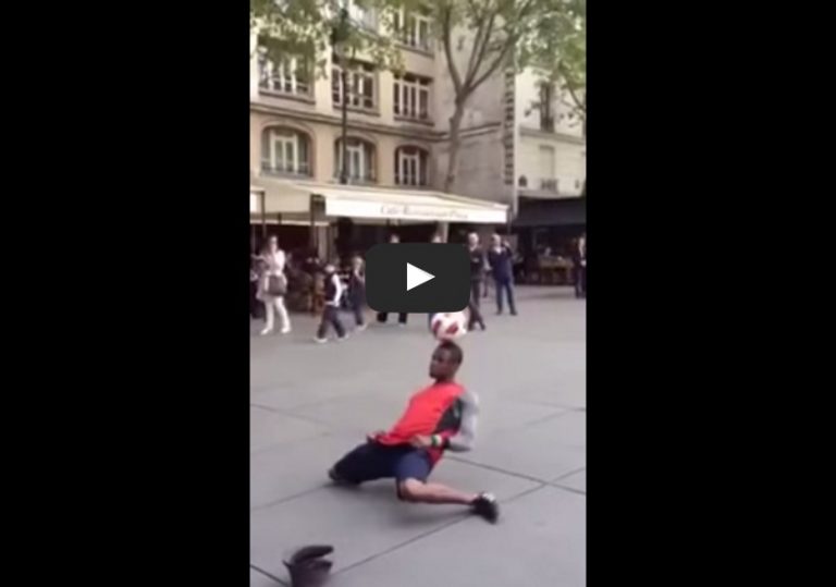 Impressive: Watch This Guy Perform Epic Dance Moves With A Soccer Ball