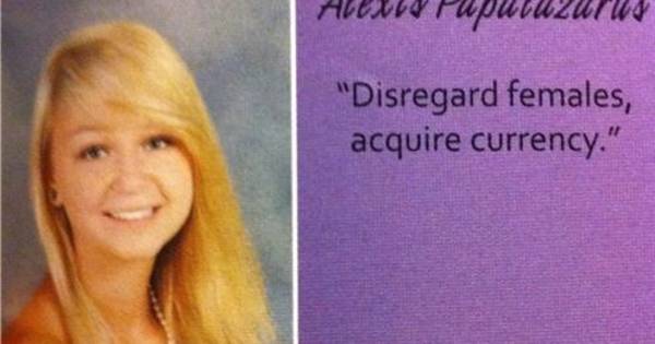 30 High School Students That Left A Hilarious Legend Behind In Their Yearbooks