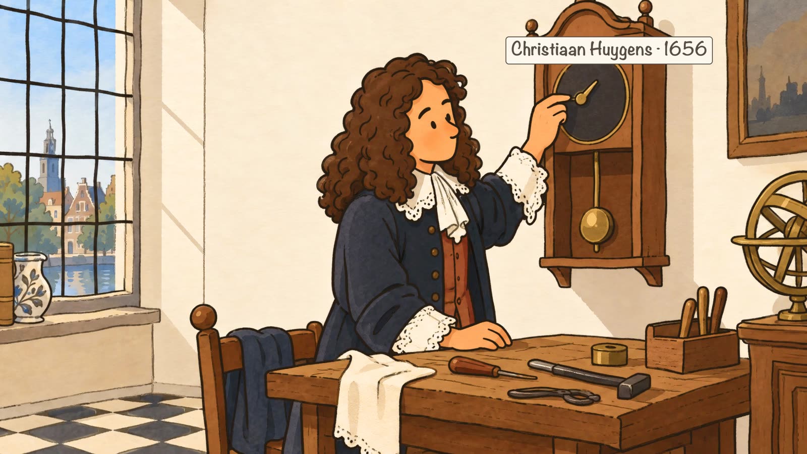 blog 04 huygens pendulum 1656 Why Does an Hour Have 60 Minutes? The Strange History of Your Hour